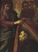 Diego Velazquez St Ildefonso Receiving the Chasuble from the Virgin(detail) (df01) oil painting